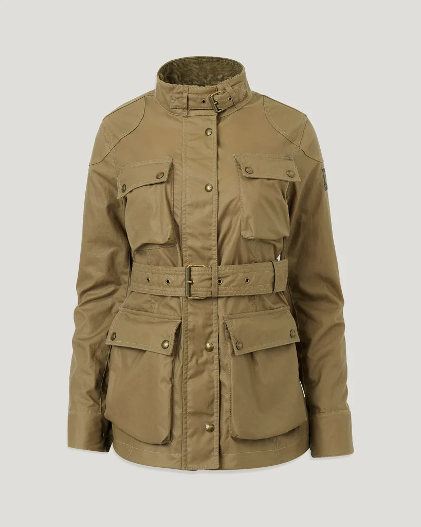 Men's Rugged Utility Cotton Field Jacket Front View